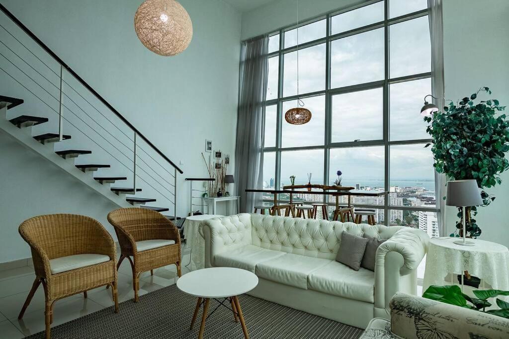 2Bedrooms Maritime Seaview Luxury Suite 2Carpark 2-9Pax Jelutong Exteriör bild