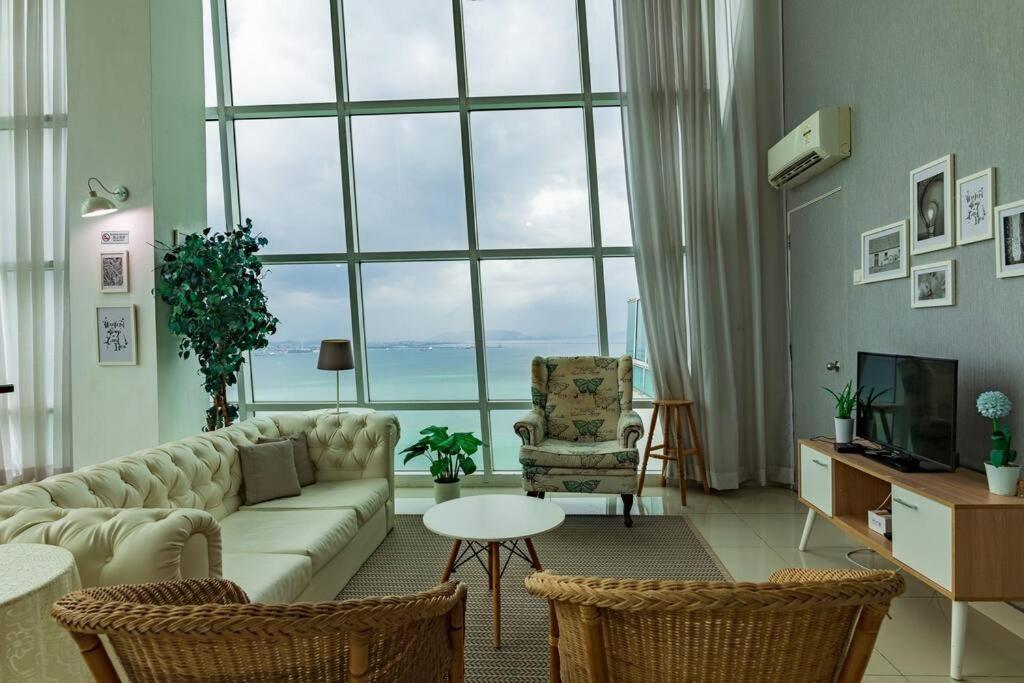 2Bedrooms Maritime Seaview Luxury Suite 2Carpark 2-9Pax Jelutong Exteriör bild